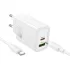 Hoco N63 (EU) 30W Charging Adapter With TC to TC Cable 